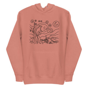 Sudadera con capucha - La noche estrellada