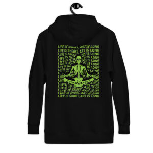 Sudadera con capucha - Life is short