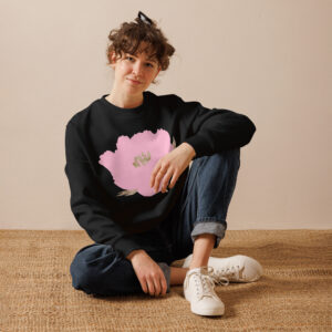 Sudadera eco unisex - Flower Abstraction