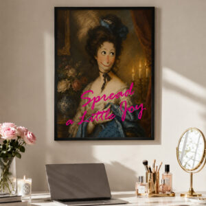 Póster con marco - Spread a Little Joy
